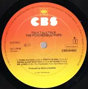 LP - The Psychedelic Furs - Talk Talk Talk