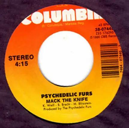 The Psychedelic Furs - Angels Don't Cry