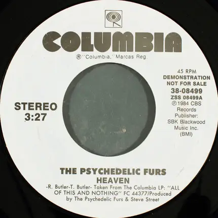 The Psychedelic Furs - Heaven
