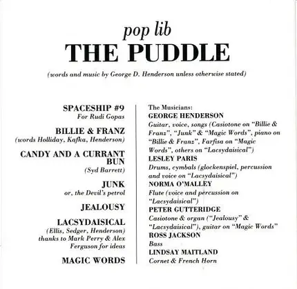 The Puddle - Into The Moon