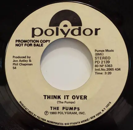 The Pumps - Think It Over