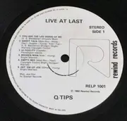 LP - The Q Tips - Live At Last