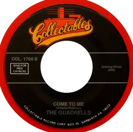The Quadrells - What Can The Matter Be / Come To Me