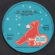 7inch Vinyl Single - The Quads - There Must Be Thousands - Solid centre