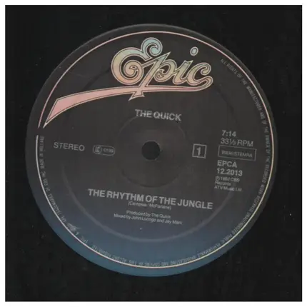 The Quick - The Rhythm Of The Jungle