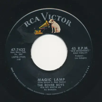 The Rover Boys - Little Darling / Magic Lamp