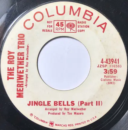 The Roy Meriwether Trio - Jingle Bells