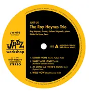 LP - The Roy Haynes Trio - Just Us - Ltd Ed, 180g