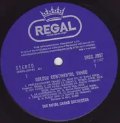 LP - The Royal Grand Orchestra - Golden Continental Tango