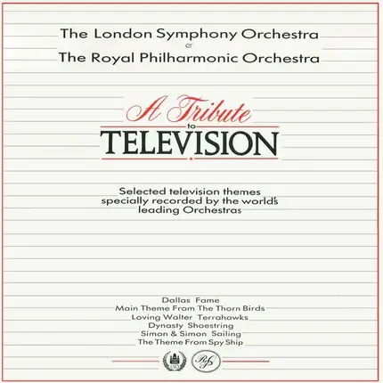 The Royal Philharmonic Orchestra - A Tribute To Television