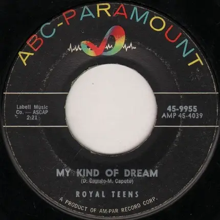 The Royal Teens - My Kind Of Dream / Open The Door (Forgot The Key)