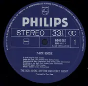 LP - The Rob Hoeke Rhythm & Blues Group - P-Kick Boogie