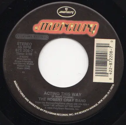 The Robert Cray Band - Acting This Way
