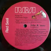 LP - The Robert Shaw Chorale - Songs For A Summer Night