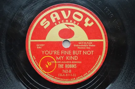 The Robins - I'm Trough / You're Fine But Not My Kind