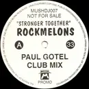 12inch Vinyl Single - The Rockmelons - Stronger Together
