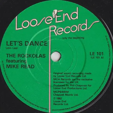 The Rockolas Featuring Mike Read - Let's Dance