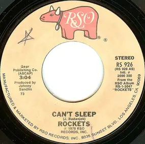 The Rockets - Can't Sleep / Something Ain't Right