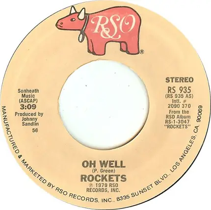 The Rockets - Oh Well