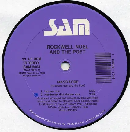 Rockwell Noel & The Poet - Massacre
