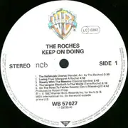 LP - The Roches - Keep On Doing