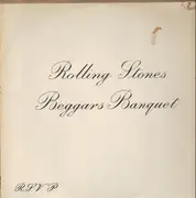 LP - The Rolling Stones - Beggars Banquet - RARE ISRAELI PRESS