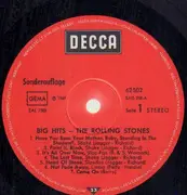 LP - The Rolling Stones - Big Hits (High Tide And Green Grass) - club sonderauflage