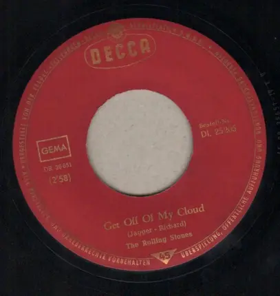 The Rolling Stones - Get Off Of My Cloud