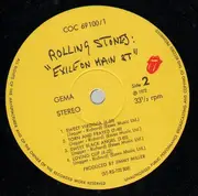 Double LP - The Rolling Stones - Exile On Main St. - INCUDES POSTCARDS