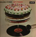 LP - The Rolling Stones - Let It Bleed - blue pale boxed DECCA logo