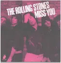 12inch Vinyl Single - The Rolling Stones - Miss You - pink vinyl