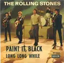 7inch Vinyl Single - The Rolling Stones - Paint It, Black / Long Long While
