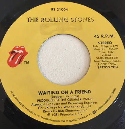 The Rolling Stones - Waiting On A Friend
