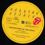 12'' - The Rolling Stones - Undercover Of The Night