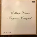 LP - The Rolling Stones - Beggars Banquet - Non-Gatefold Cover