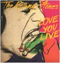Double LP - The Rolling Stones - Love You Live - Incl. OIS, Insert