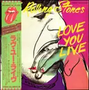 Double LP - The Rolling Stones - Love You Live