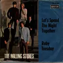 7inch Vinyl Single - The Rolling Stones - Let's Spend The Night Together / Ruby Tuesday - picture sleeve