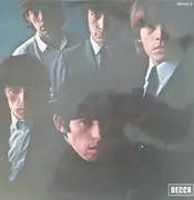 LP - The Rolling Stones - Second (No. 3) - FRENCH PRESS BLACK DECCA