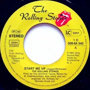 7inch Vinyl Single - The Rolling Stones - Start Me Up