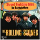 7inch Vinyl Single - The Rolling Stones - Street Fighting Man / No Expectations - picture sleeve