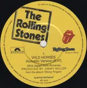 7inch Vinyl Single - The Rolling Stones - Wild Horses (Acoustic Version) / Dead Flowers