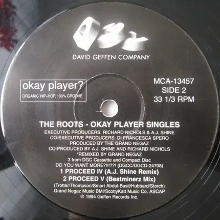 The Roots - Okay Player Singles