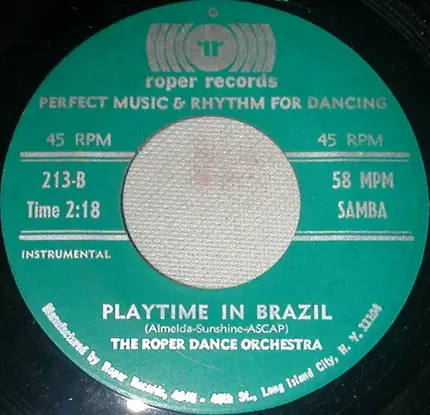 The Roper Dance Orchestra - Brazil