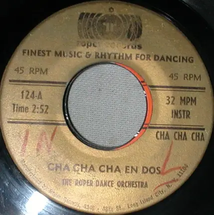 The Roper Dance Orchestra - Return My Love / Cha Cha Cha En Dos