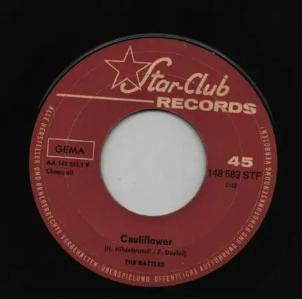 The Rattles - Cauliflower / I Will Always Stay Your Friend