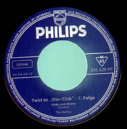 The Rattles - Sticks And Stones / Johnny B. Goode