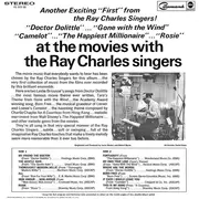 LP - The Ray Charles Singers - At The Movies - Gatefold