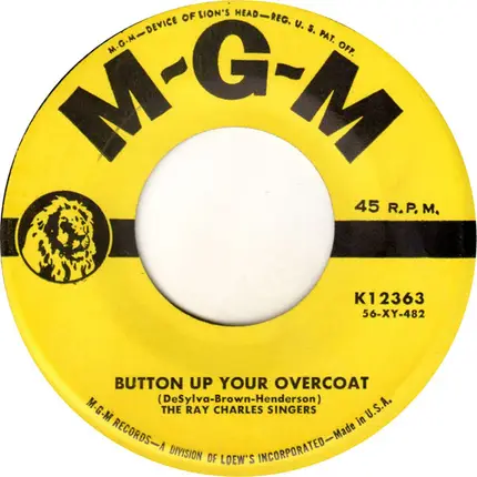 The Ray Charles Singers - Moonlight In Vermont