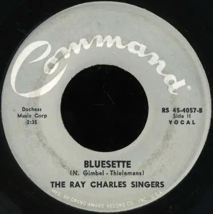 The Ray Charles Singers - One More Time / Bluesette